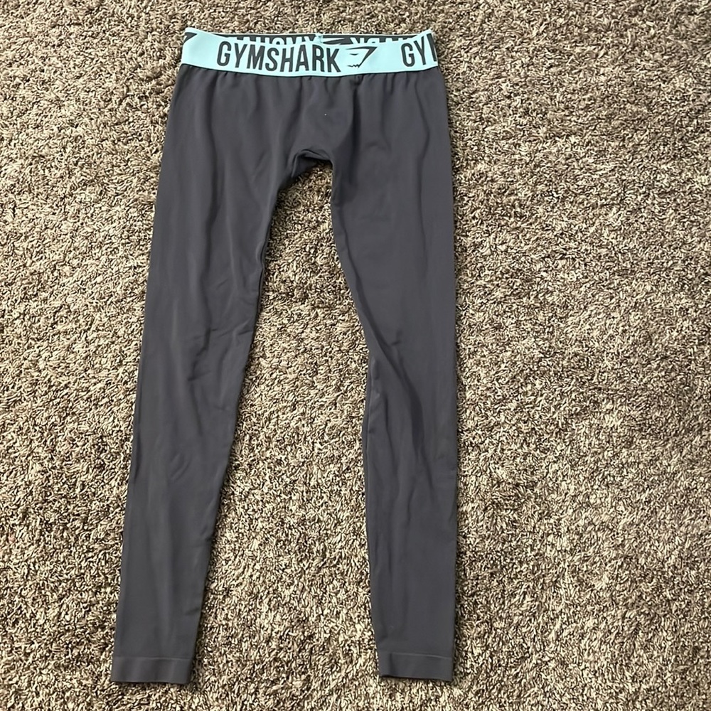 Grey Gym Shark Leggings
